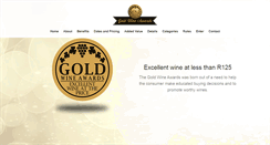 Desktop Screenshot of goldwineawards.com